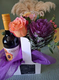 Wine & Succulent combo gift
